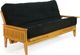 Night & Day Furniture™ Naples Honey Oak Full Moon Glider Futon-0