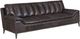 Hooker® Furniture SS Kandor Debonair Graphite Leather Sofa-0