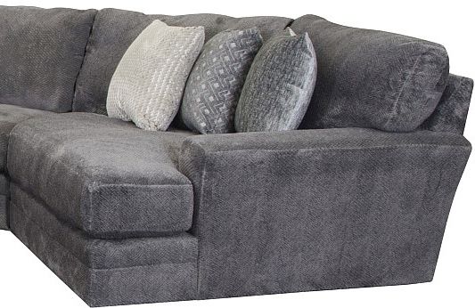 Jackson Furniture Mammoth 3-Piece Smoke Sectional Sofa Set-1
