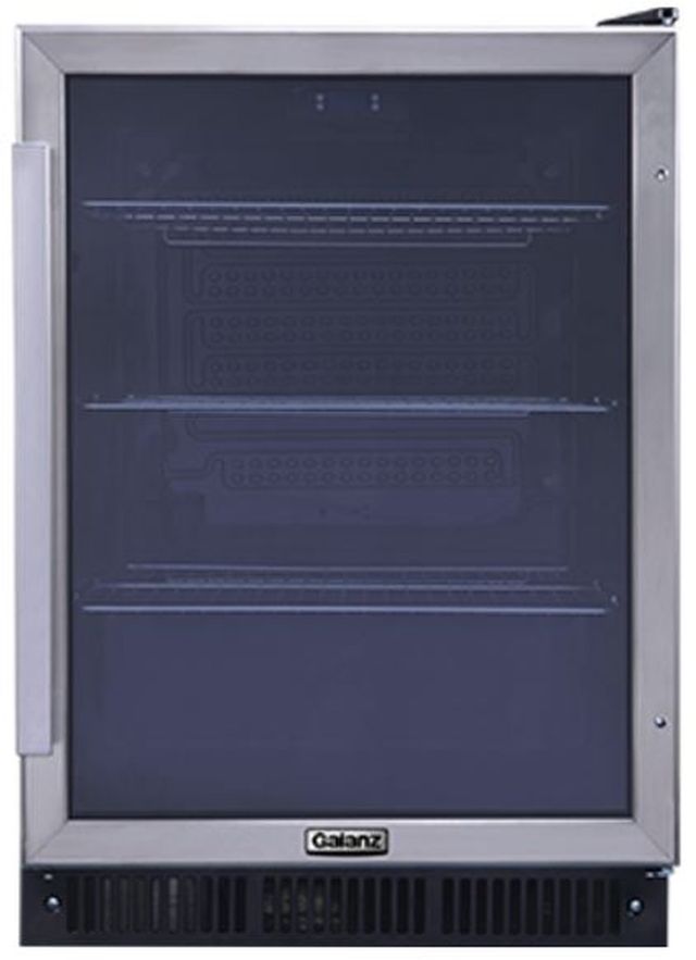 Galanz 24" 5.7 Cu. Ft. Stainless Steel Beverage Center-0
