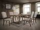 ACME Furniture Bernard 2-Piece Beige/Weathered Gray Oak Side Chair Set-1