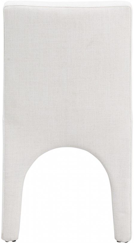 Meridian Furniture Gramercy Cream Upholstered Dining Side Chair-3