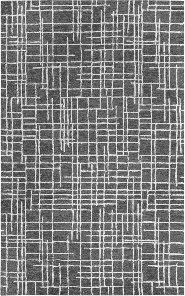 Rizzy Home Jazz Black 5'x8' Rectangular Rug-1