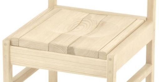 Crate Designs™ Furniture Unfinished Dining Side Chair-1