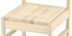 Crate Designs™ Furniture Unfinished Dining Side Chair-1