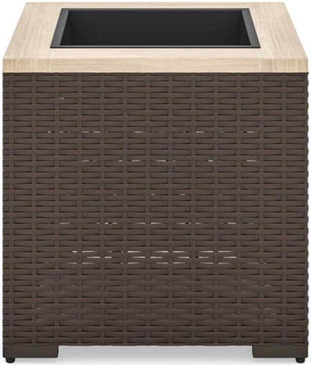 homestyles® Palm Springs Brown Outdoor Planter-1