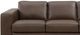 Leather Italia™ Savino Inglewood Vintage Brown Cigar Sofa-1