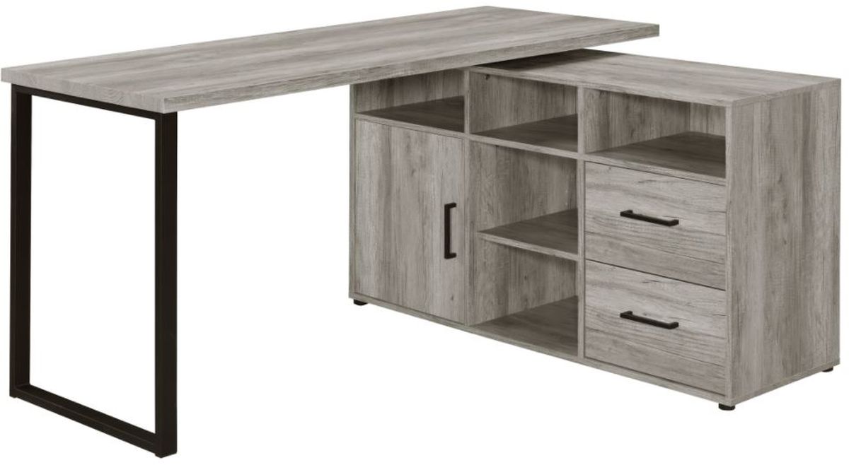 Grey driftwood desk hotsell