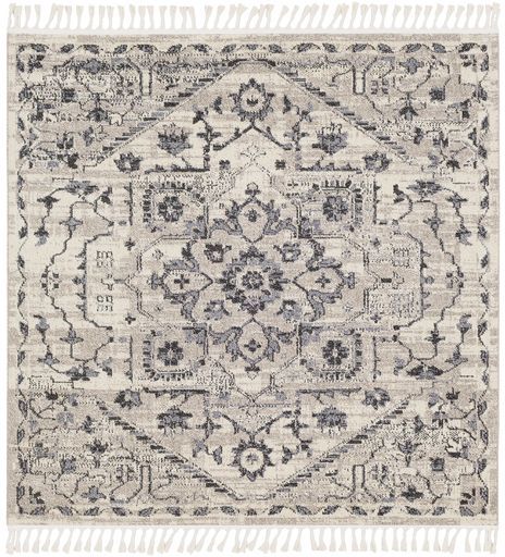 Surya Restoration Taupe 2'x3' Throw Rug-3