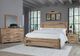 Vaughan-Bassett Dovetail Sun Bleached White King Low-Profile Poster Bed-1