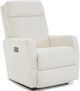 La-Z-Boy® Lennon Cream Power Rocking Recliner with Headrest and Lumbar-0