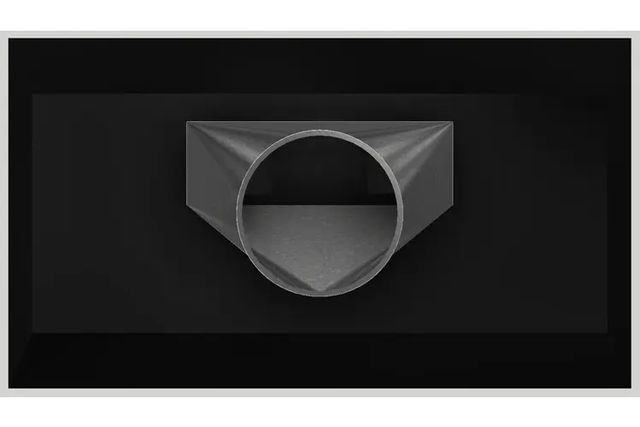 Vent-A-Hood® 48" Black Island Liner Insert-1