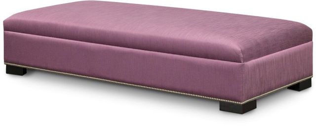 Brentwood Classics Adam Dayglow Heliotrope 70" Cocktail Ottoman-0