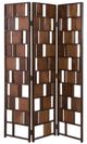 Moe's Home Collection Multi-Brown Panel Screen-0