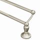 Moen® Wembley Brushed Nickel 24" Double Towel Bar-0
