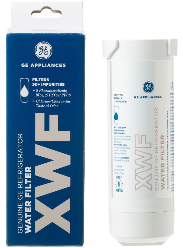 GE® White Refrigerator Water Filter-2