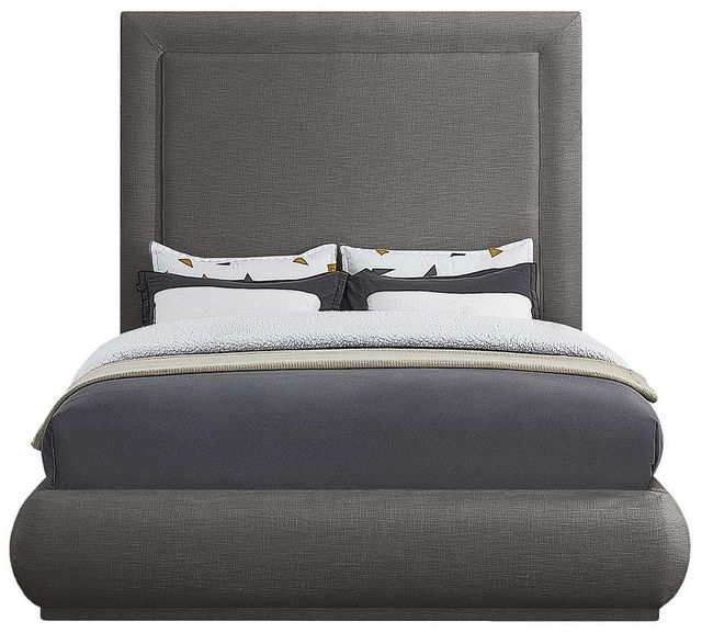 Meridian Furniture Brooke Grey King Bed-1