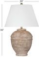 Bassett Mirror Ashland Cream Table Lamp-3