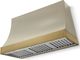 AGA Marquee 48" Fawn Wall Mounted Range Hood  with Antique Brass Trim-0