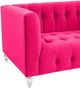 TOV Furniture Bea Hot Pink 66" Loveseat-5