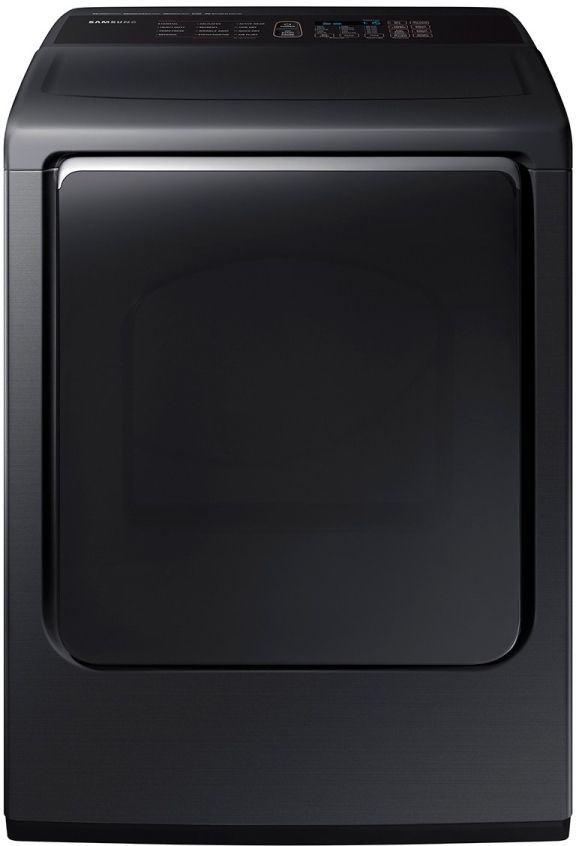 Samsung 7.4 Cu. Ft. Black Stainless Steel Front Load Electric Dryer-0
