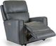La-Z-Boy® Apollo Blue Grey Leather Power Wall Recliner with Headrest and Lumbar-1