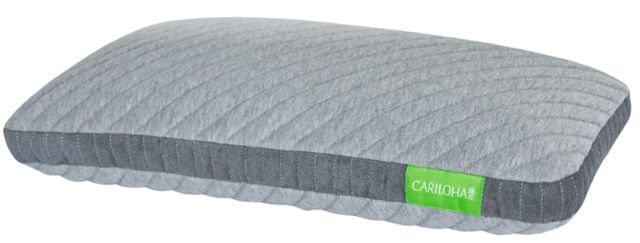Cariloha Luxurious Retreat Viscose Gray King Bed Pillow-1
