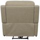 Flexsteel® Henry Light Beige Power Recliner with Power Headrest and Lumbar-3