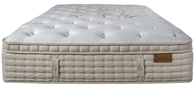 King Koil® Natural Twilight Maple 14.5" Latex Firm Euro Top California King Mattress-2