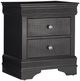 Global Furniture USA Pompei 4-Piece Metallic Gray King Panel Bedroom Set-4