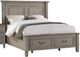 Nash Collective Lake Shore 3-Piece Cottage King Storage Bedroom Set-1