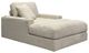 Elements International Arizona Steno Beige Chaise-0