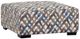 Franklin™ Rowan Colorsplash Indigo Ottoman-0