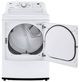 LG 7.3 Cu. Ft. White Front Load Electric Dryer-3