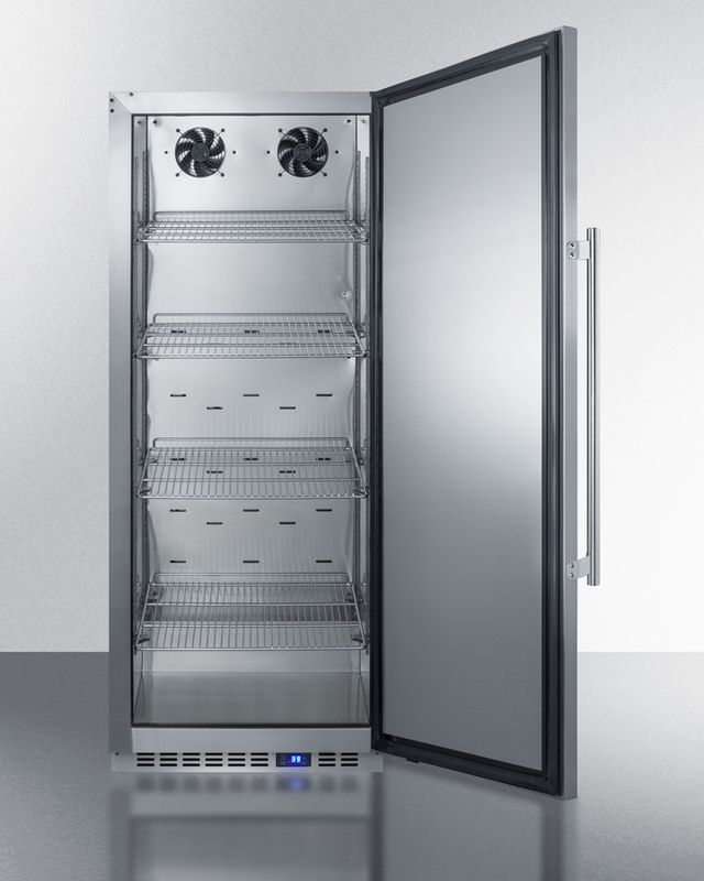 Summit® 10.1 Cu. Ft. Stainless Steel All Refrigerator-2