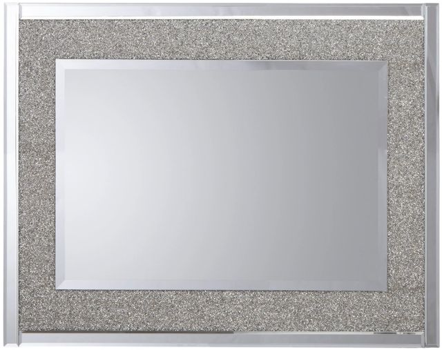 Signature Design by Ashley® Kingsleigh Silver Rectangular Accent Mirror-1
