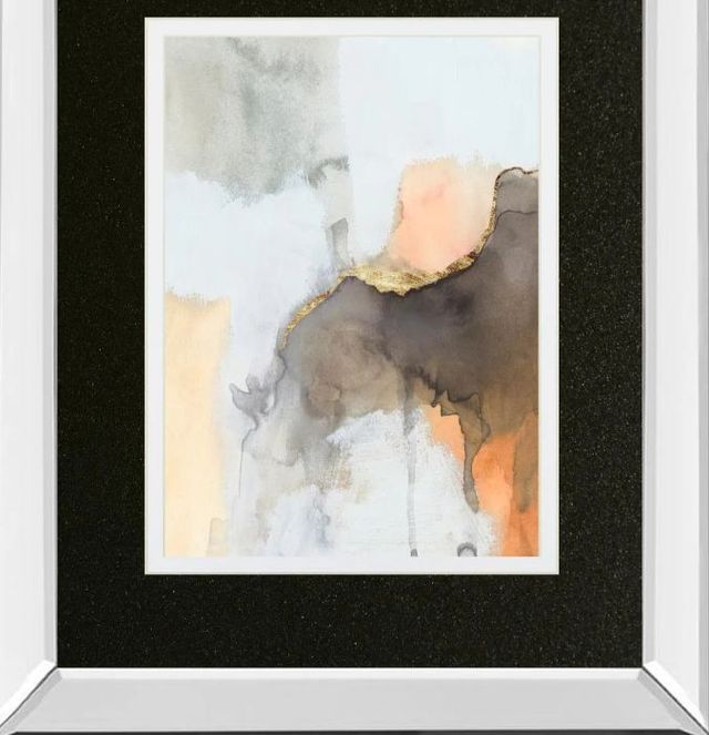 Classy Art Cusp III by Victoria Barnes Mirror Framed Wall Art-1