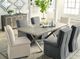 Millennium® by Ashley Krystanza Weathered Gray Dining Table-4