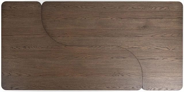 Classic Home Melina 2-Piece Havana Brown 71" Coffee Table-4