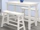 Sunny Designs™ Marina White Sand Counter Table-1
