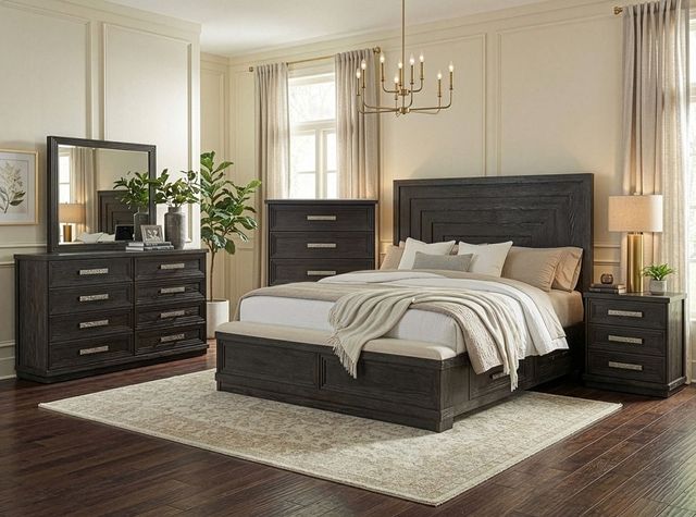 Elements International Avalanche Charcoal Dresser-1