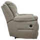 Signature Design by Ashley® Next-Gen Gaucho Putty Manual Reclining Loveseat with Console-3