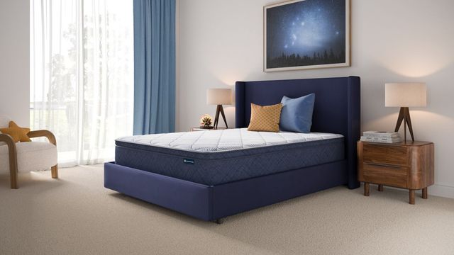 Serta® Perfect Day® Shoreline 12" Wrapped Coil Medium Euro Top Twin XL Mattress in a Box-3