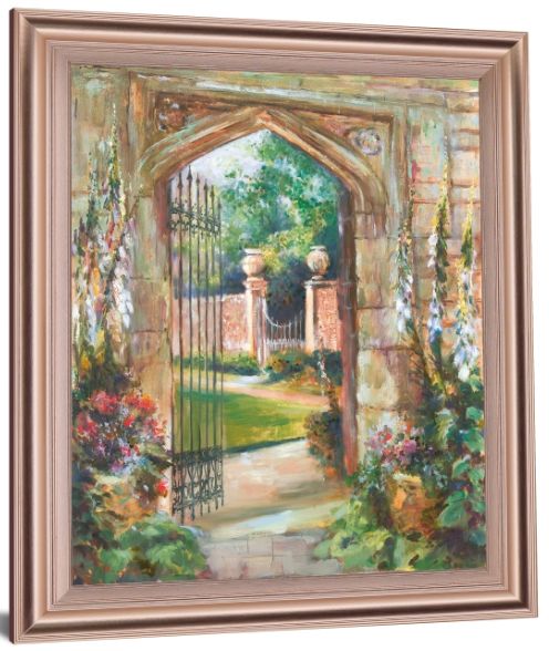 Classy Living Secret Garden Pathway Wall Art-2