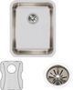 Elkay Lustertone Classic 3-Piece Lustrous Satin 16-1/2" x 20-1/2" x 7-7/8" Single Bowl Undermount Sink Set-1