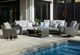 Signature Design by Ashley® Elite Park 3-Piece Gray Outdoor Table Set-3