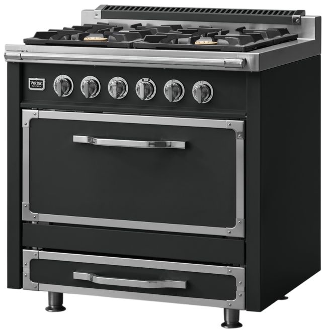 Viking® Tuscany 36" Antique Bronze Pro Style Dual Fuel Range-3
