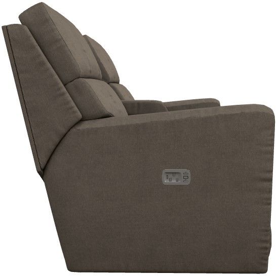 La-Z-Boy® Apollo Granite Power Reclining Loveseat with Console and Headrest-2
