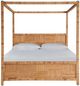 Universal Explore Home™ Weekender Coastal Living Home Chatham Natural King Poster Bed-2