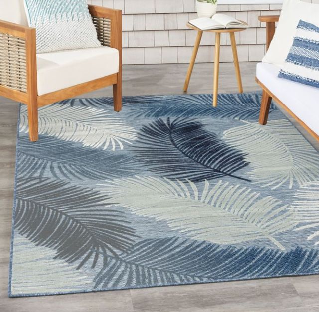Nourison Home™ Suncoast Denim 5'x7' Area Rug-1